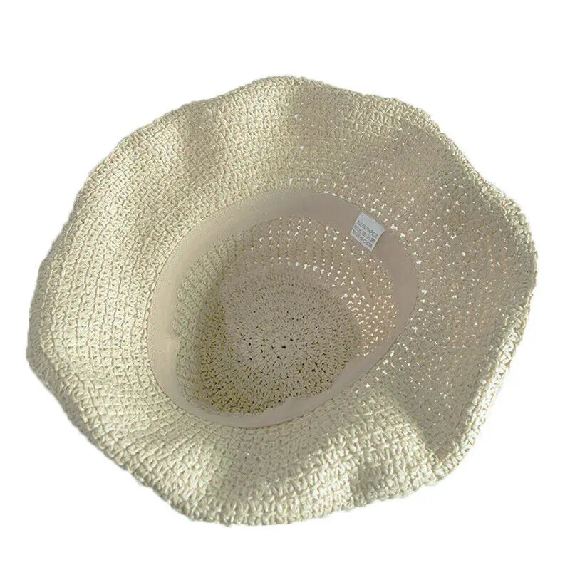 Wide Brim Floppy Straw Hat