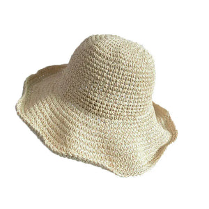 Wide Brim Floppy Straw Hat