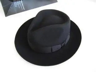 Classic Wool Fedora Hat