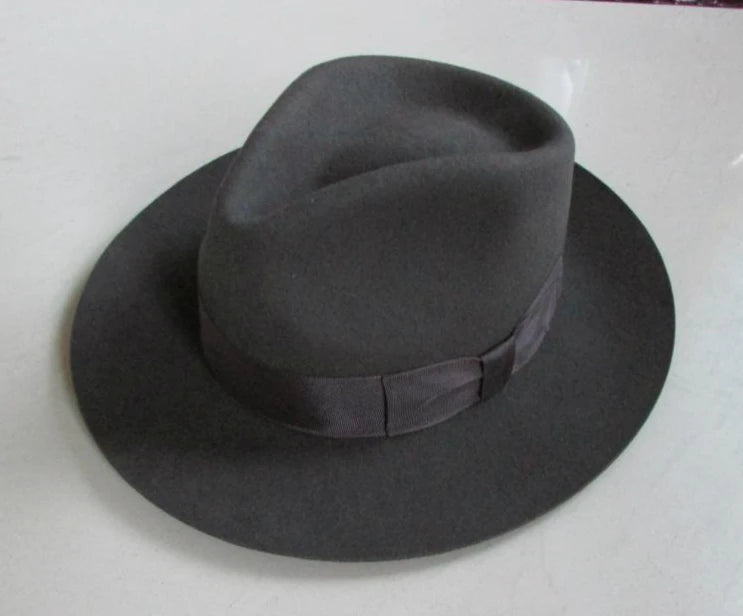 Classic Wool Fedora Hat