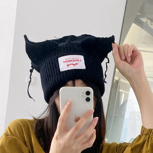 Cat Ear Knit Beanie