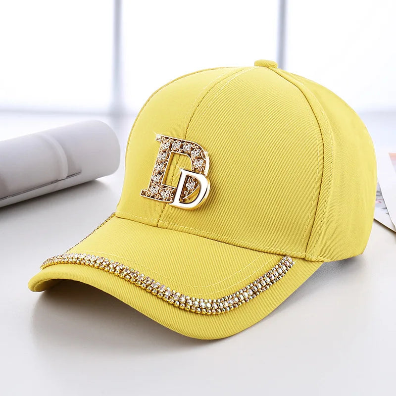 Crystal D Baseball Cap