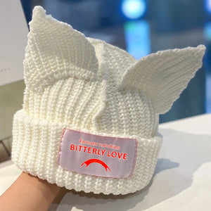 Cat Ear Knit Beanie