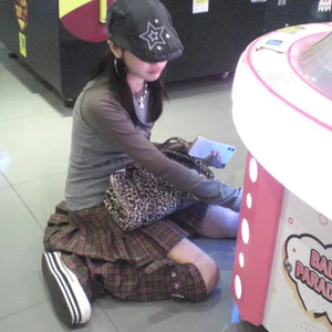 Y2K Star Painter Beret